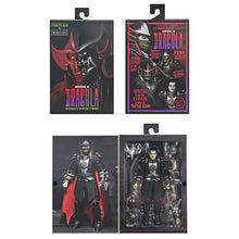 Load image into Gallery viewer, TMNT 7&quot; Scale Figures - TMNT x Universal Monsters - Shredder As Dracula (Classic Colors) Maple and Mangoes
