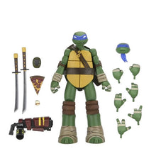 Load image into Gallery viewer, Teenage Mutant Ninja Turtles (2012 Cartoon) - Ultimate Leonardo, Donatello, Michelangelo &amp; Raphael 7&quot; Scale Action Figure Bundle Maple and Mangoes

