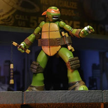 Load image into Gallery viewer, Teenage Mutant Ninja Turtles (2012 Cartoon) - Ultimate Leonardo, Donatello, Michelangelo &amp; Raphael 7&quot; Scale Action Figure Bundle Maple and Mangoes
