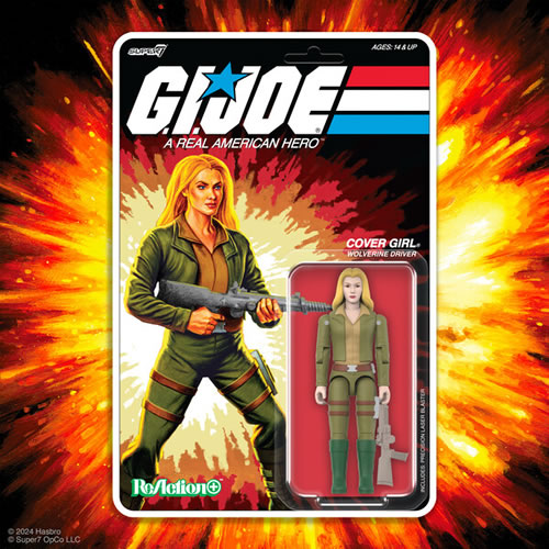 ReAction+ Figures - G.I. Joe - W01 - Cover Girl (Blonde) Maple and Mangoes