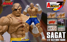 Load image into Gallery viewer, 1/12 Street Fighter ZERO3 Action Figure Sagat Maple and Mangoes
