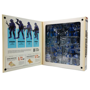 BST AXN Best Action Figures - TMNT - 5" Turtles Midnight 4-Pack (SDCC 2022) Exclusive Maple and Mangoes