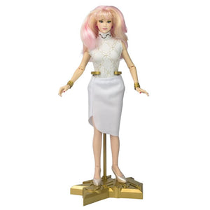 Jem and the Holograms Jem Glitter and Gold 12-Inch Fashion Doll Maple and Mangoes