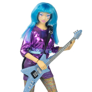 Jem and the Holograms Aja 12-Inch Fashion Doll Maple and Mangoes