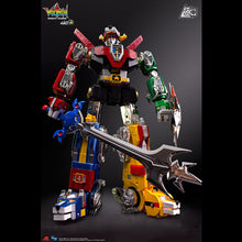 Load image into Gallery viewer, Voltron Figures - Voltron 40th Anniversary Collector&#39;s Set w/ Light-Up Sound Base

