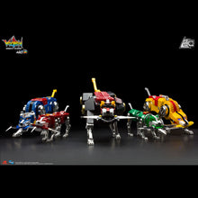 Load image into Gallery viewer, Voltron Figures - Voltron 40th Anniversary Collector&#39;s Set w/ Light-Up Sound Base
