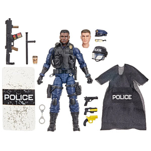 G.I. Joe Classified Series Legacy Collection Police Emergency Service Unit (ESU) 6-Inch Action Figure Maple and Mangoes