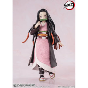 Demon Slayer: Kimetsu No Yaiba Nezuko Kamado S.H.Figuarts Action Figure Maple and Mangoes