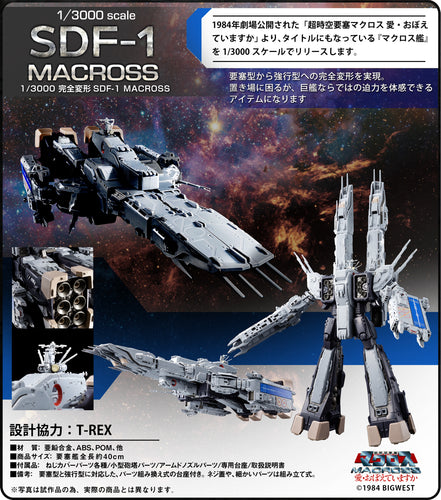 1/3000 Completely Transformable SDF-1 Macross (Reissue) Maple and Mangoes