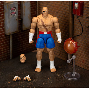 Ultra Street Fighter II Sagat 6-Inch Scale Deluxe Action Figure Maple and Mangoes