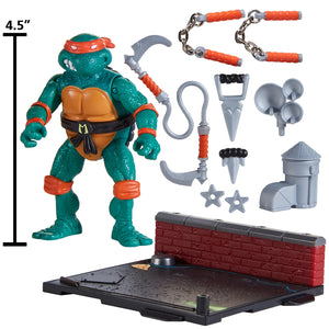 Teenage Mutant Ninja Turtles: 4” Remastered Set of 4 by Playmates Toys Maple and Mangoes