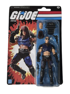 G.I. Joe Classified Series Retro Cardback Zartan 6-Inch Action Figure Maple and Mangoes
