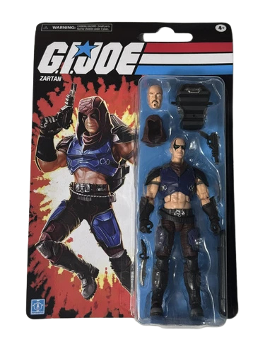 G.I. Joe Classified Series Retro Cardback Zartan 6-Inch Action Figure Maple and Mangoes