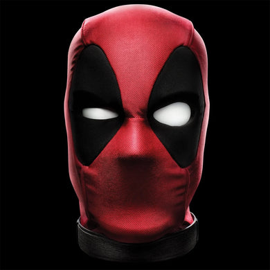 Marvel Legends Interactive Electronic Deadpool's Head Maple and Mangoes
