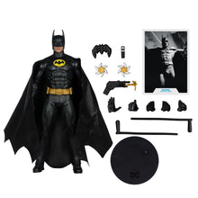 Load image into Gallery viewer, DC Multiverse Theatrical Batman Wave 2 Batman 1989 7-Inch Scale Action Figure Maple and Mangoes
