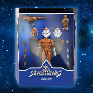 SilverHawks Ultimates Copper Kidd 7-Inch Action Figure Maple and Mangoes