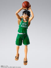 Load image into Gallery viewer, Bandai S.H.Figuarts Action Figure - Monkey D. Luffy -BOSTON CELTICS ver.- "One Piece" × NBA Maple and Mangoes
