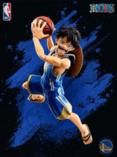 Load image into Gallery viewer, Bandai S.H.Figuarts Action Figure - Monkey D. Luffy -GOLDEN STATE WARRIORS ver.- "One Piece" × NBA Maple and Mangoes
