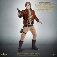 Load image into Gallery viewer, Battlestar Galactica Lieutenant Starbuck 1:6 Scale Action Figure Maple and Mangoes
