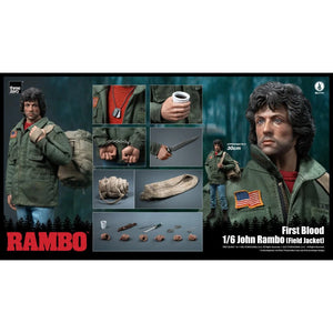 Rambo: First Blood John Rambo Field Jacket 1:6 Scale Action Figure Maple and Mangoes