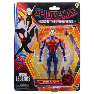 Spider-Man Across The Spider-Verse Marvel Legends Spider-Man 2099 6-Inch Action Figure Maple and Mangoes