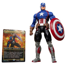 Load image into Gallery viewer, Marvel Legends Series Marvel Super Heroes Magic: The Gathering Captain America (Avengers: Twilight) Maple and Mangoes

