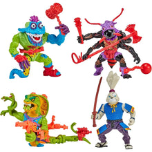 Load image into Gallery viewer, Teenage Mutant Ninja Turtles Classic Mutants Antrax Scale Tail Wyrm Usagi Action Figure 4-Pack Maple and Mangoes
