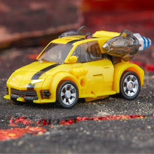 Load image into Gallery viewer, Transformers Generations Legacy United Deluxe Animated Universe Bumblebee Maple and Mangoes
