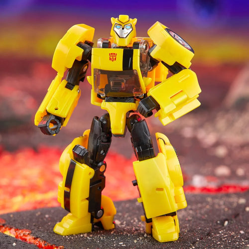 Transformers Generations Legacy United Deluxe Animated Universe Bumblebee Maple and Mangoes