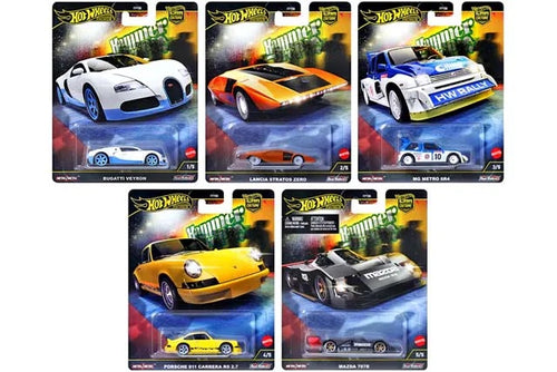 Hot Wheels Car Culture 2024 - Hammer Drop Case of 5   Maple and Mangoes