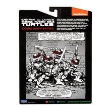 Load image into Gallery viewer, Teenage Mutant Ninja Turtles Classic Comic Book Series Black and White Turtles Action Figure 4-Pack Maple and Mangoes
