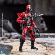 Load image into Gallery viewer, HIYA Exquisite Mini Series 1/18 Scale 4 Inch G.I.Joe Crimson Guard Action Figure Maple and Mangoes
