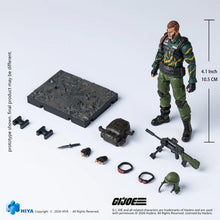 Load image into Gallery viewer, HIYA Exquisite Mini Series 1/18 Scale 4 Inch G.I.Joe Dusty Tiger Force Version Action Figure Maple and Mangoes
