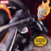 Load image into Gallery viewer, Ghost Rider and Hell Cycle One:12 Collective Action Figure Set Maple and Mangoes

