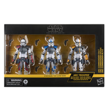 Load image into Gallery viewer, Star Wars The Black Series ARC Trooper Battle Pack Havoc, Colt, Blitz 6-Inch Action Figure Maple and Mangoes
