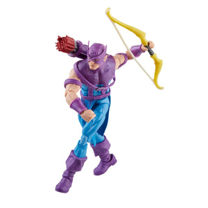 Avengers 60th Anniversary Marvel Legends Hawkeye with Sky-Cycle 6 Inch Action Figure Maple and Mangoes