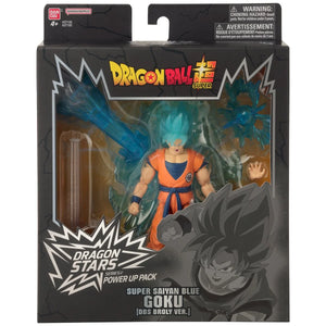 Dragon Ball Super Dragon Stars Power-Up Pack Super Saiyan Blue Goku DBS Broly Version Action Figure Maple and Mangoes