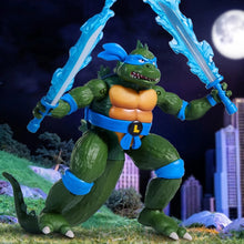 Load image into Gallery viewer, Teenage Mutant Ninja Turtles x Godzilla Wave 1 Action Figure Leonardo Godzilla Maple and Mangoes
