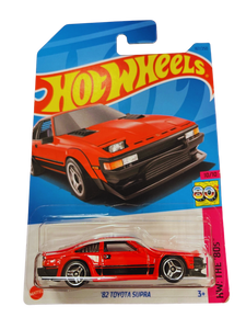 Hot Wheels 2023 J Case '82 Toyota Supra Enamel Red