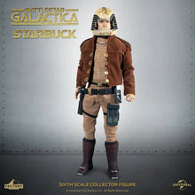 Load image into Gallery viewer, Battlestar Galactica Lieutenant Starbuck 1:6 Scale Action Figure Maple and Mangoes

