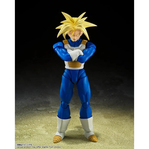 Dragon Ball Z Super Saiyan Trunks Infinite Latent Super Power S.H.Figuarts Action Figure - Reissue Maple and Mangoes