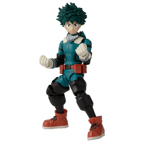 My Hero Academia Anime Heroes Izuku Midoriya Action Figure Maple and Mangoes