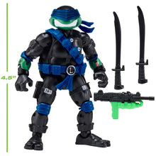 Load image into Gallery viewer, Teenage Mutant Ninja Turtles x G.I. Joe Leonardo x Snake Eyes Action Figure Maple and Mangoes
