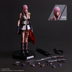Final Fantasy XIII PLAY ARTS Shin Lightning Maple and Mangoes