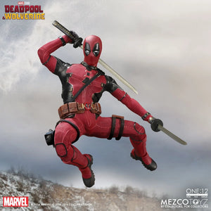 Deadpool &amp; Wolverine: Deadpool Deluxe Edition One:12 Collective Action Figure Maple and Mangoes