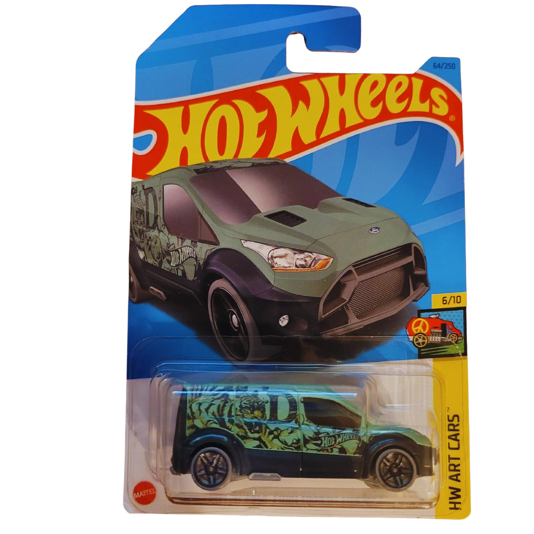 Hot Wheels Hot Wheels Ford Transit Connect Green #64