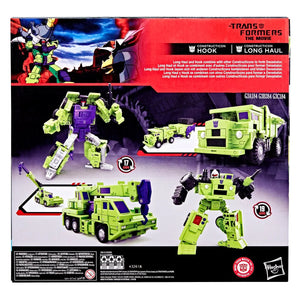 Transformers Studio Series 86 Transformers: The Movie Constructicon Long Haul &amp; Constructicon Hook Maple and Mangoes