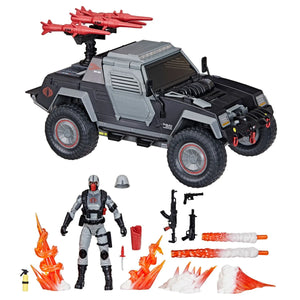 G.I. Joe Classified Series Cobra Night Attack 4-WD Stinger 6-Inch Scale Vehicle with Driver Action Figure Maple and Mangoes