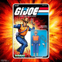 Load image into Gallery viewer, G.I. Joe Wild Bill (Cartoon) 3 3/4-Inch ReAction+ Figure Maple and Mangoes
