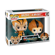 Load image into Gallery viewer, ThunderCats Wilykat and Wilykit Funko Pop Vinyl Figure 2-Pack Maple and Mangoes
